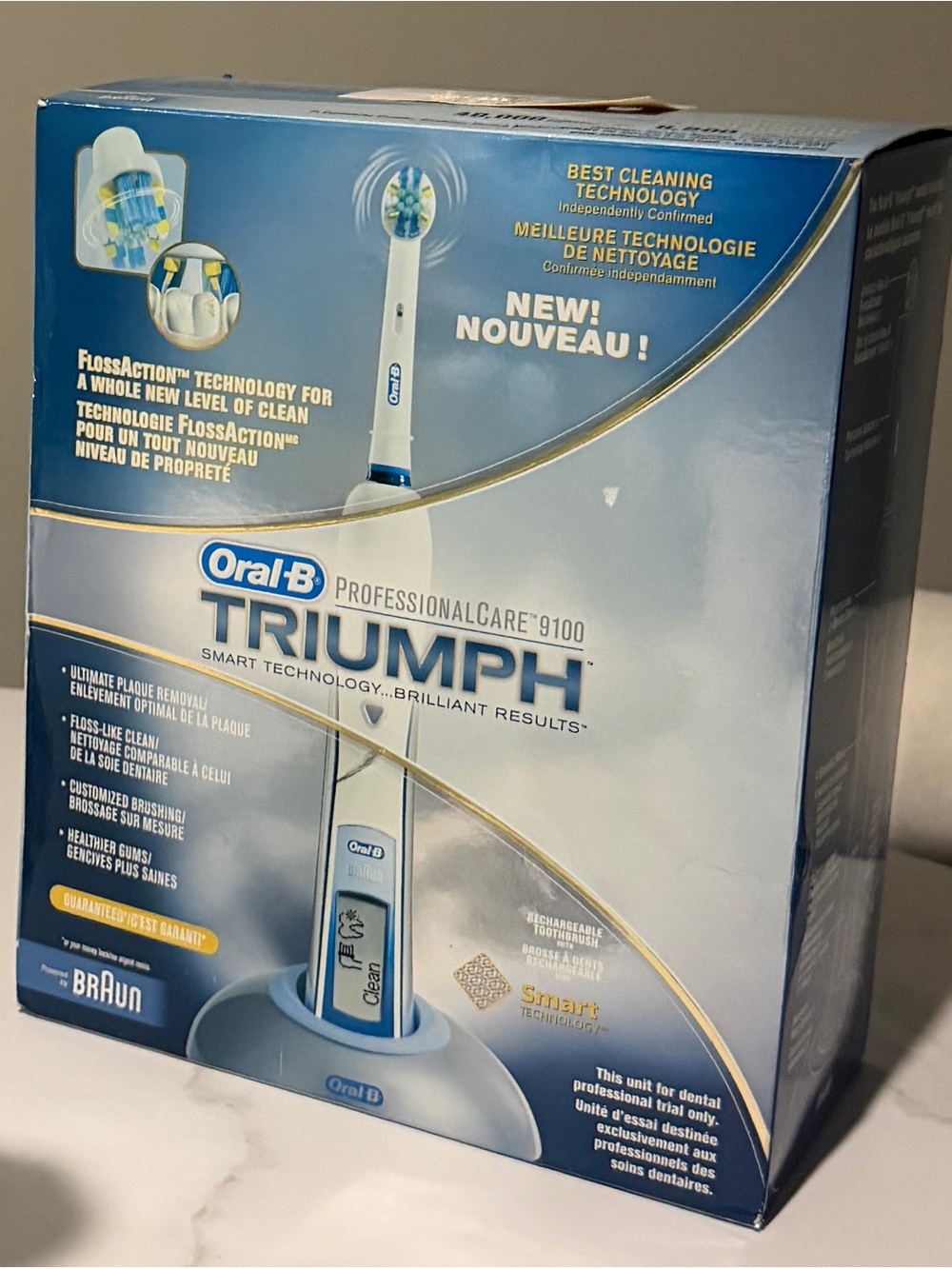 Triumph ProfessionalCare 9100 Electric Toothbrush - featuring Floss